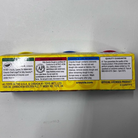NEW Crayola Silly Scents Doh 2+ Red/Blue/Yellow - Picture 6 of 7
